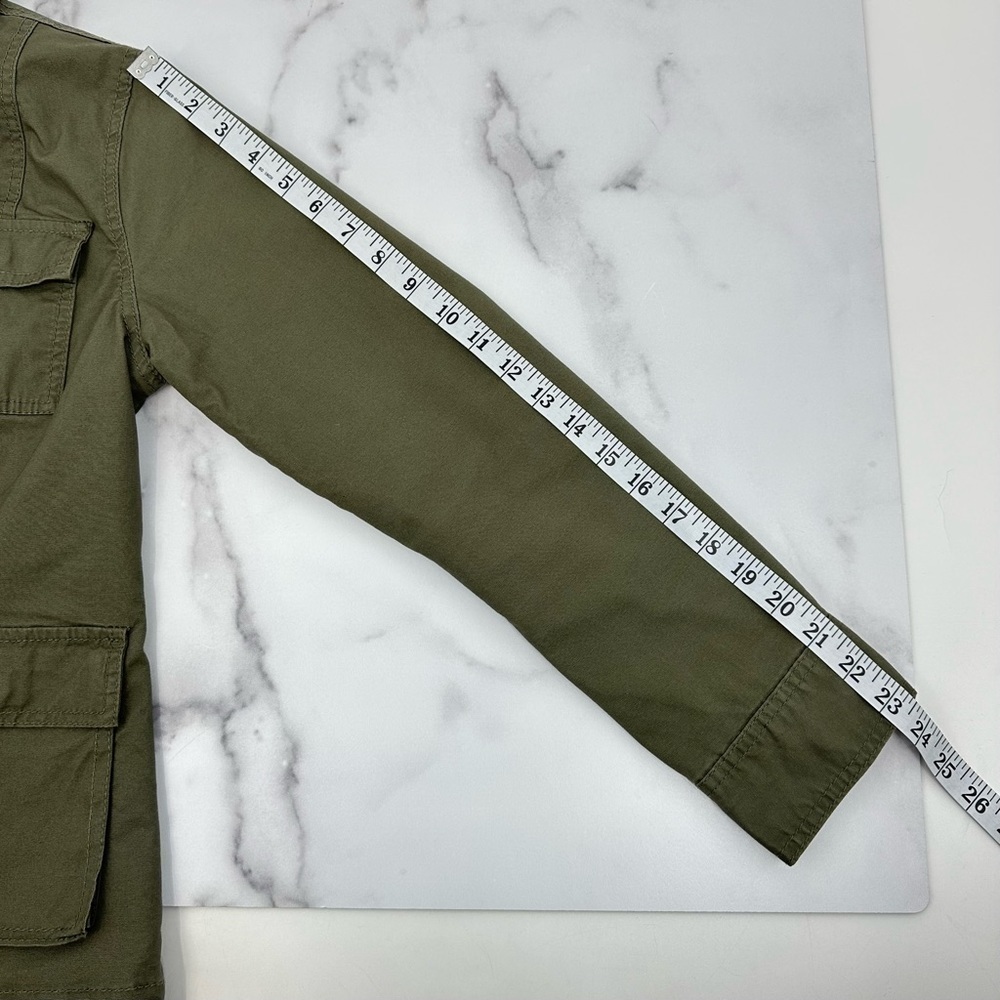 Universal Thread Army Green Cargo Utility Jacket XS - Picture 13 of 14